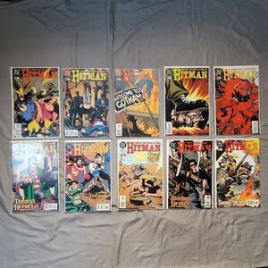Hitman Comic Book Lot: 10-Issues DC Series by Garth Ennis & John McCrea